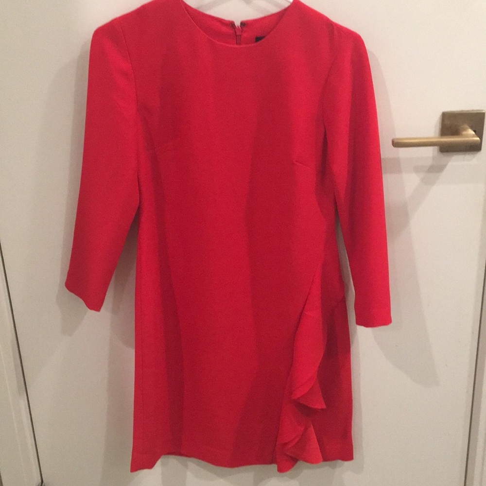 Elegant red dress